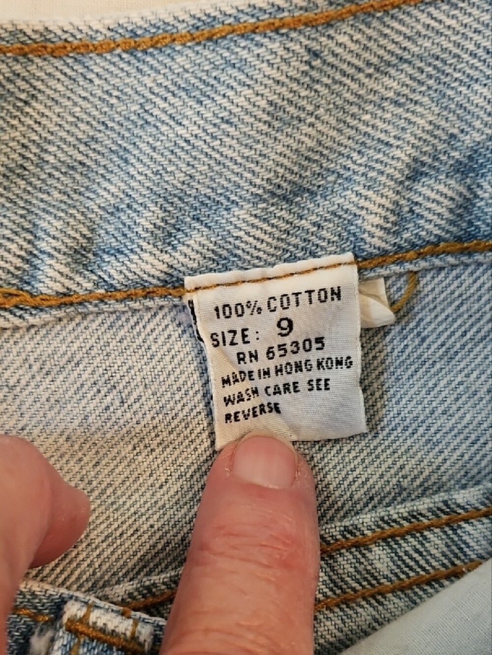 Dakota Blue Stonewashed Skinny Ankle Rhinestone Accented Jeans- Size 9 - Picture 11 of 13